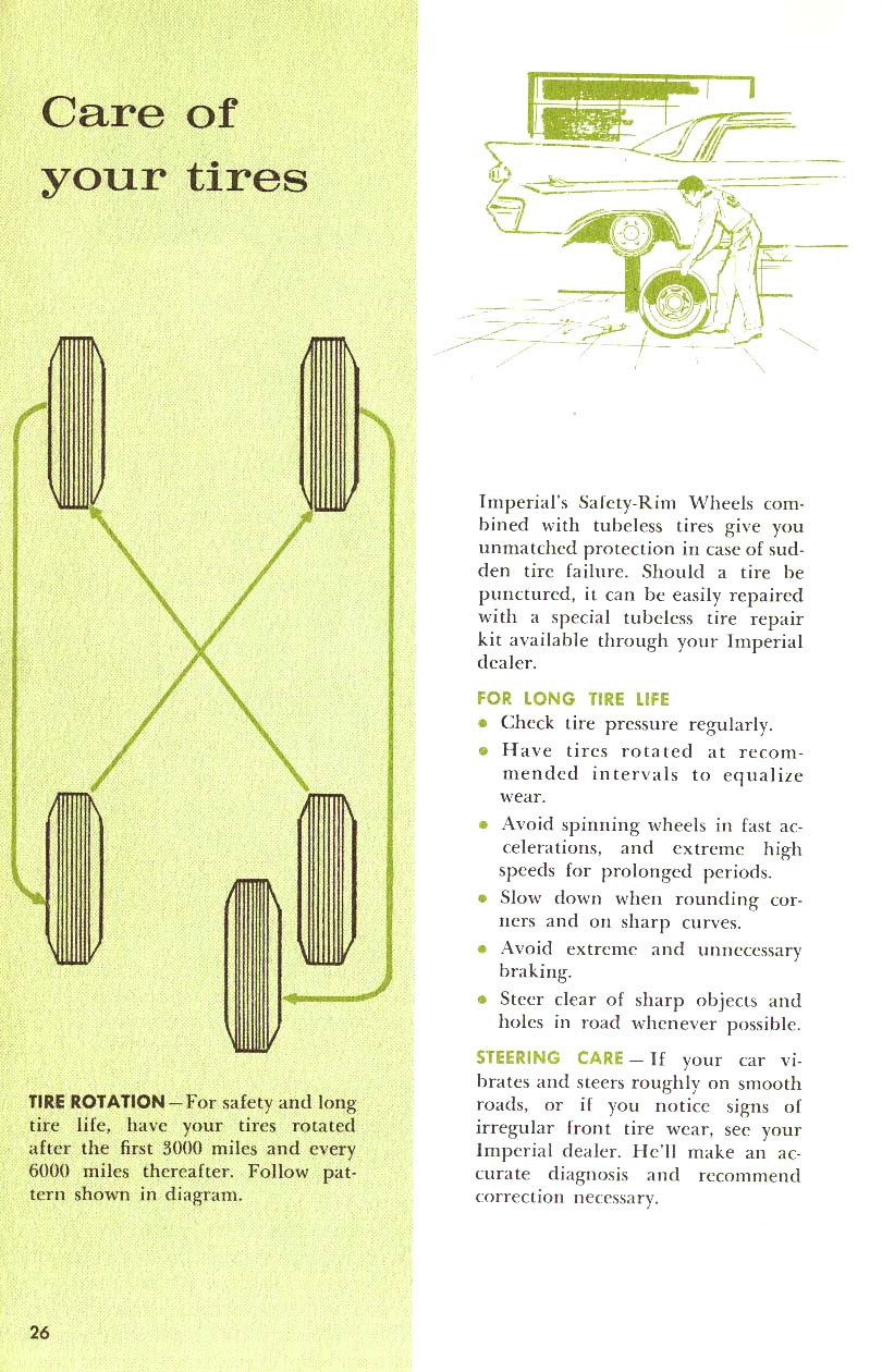 1961 Chrysler Imperial Owners Manual Page 37